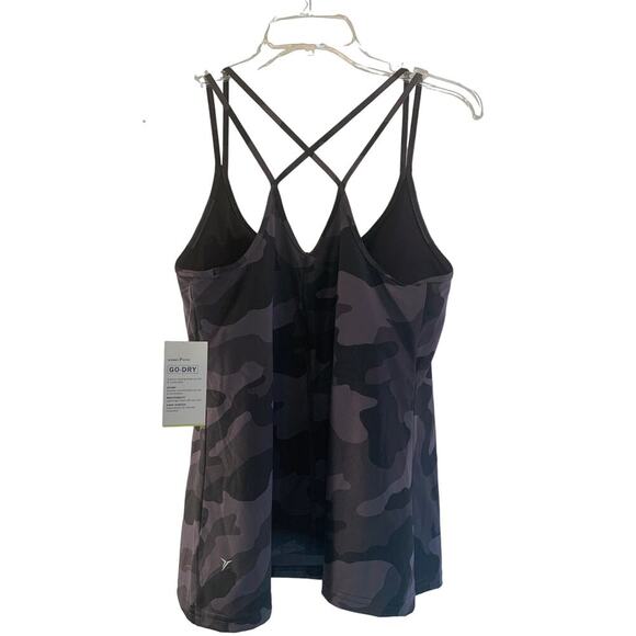 OLD NAVY ACTIVE Women’s GoDry Camo Athletic Top / Size: Large - Picture 2 of 9